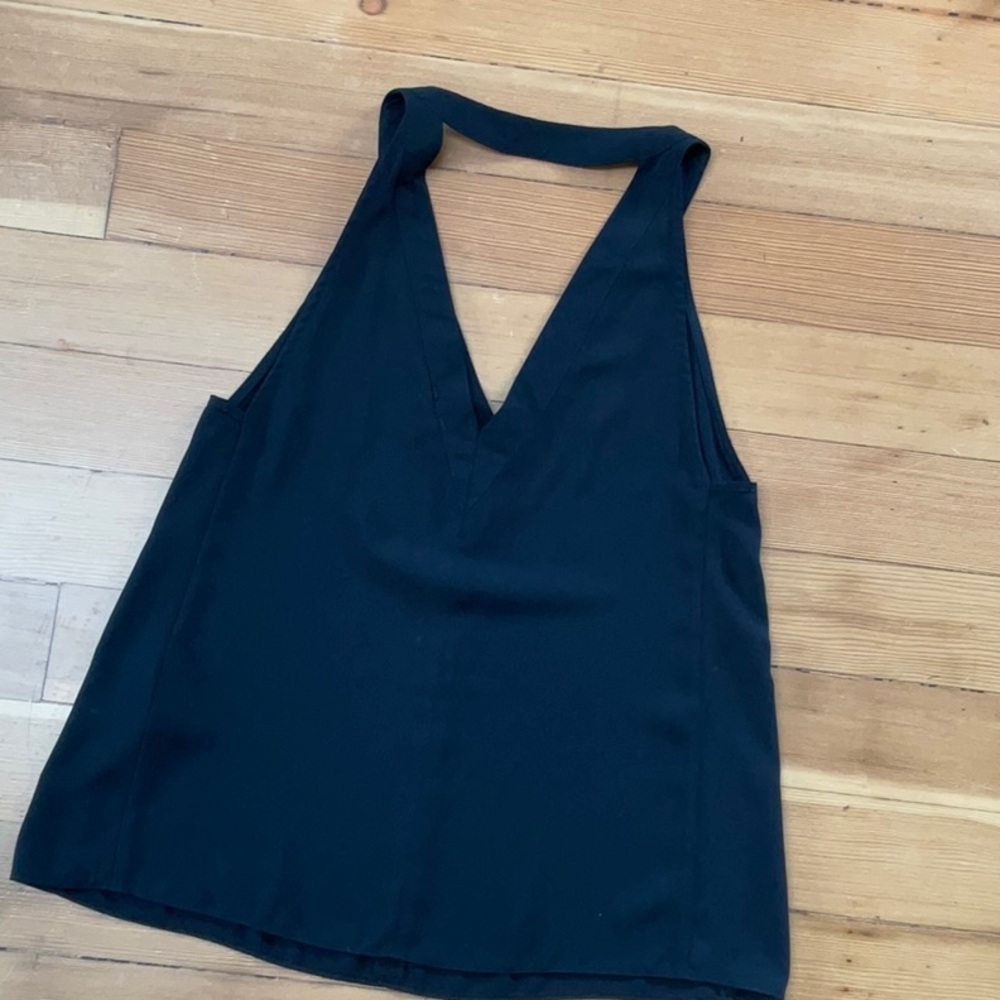 ASOS Black Silky Tank